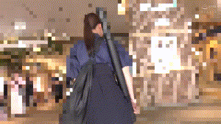 y035【紺弓道着ちゃん035】 エロGIF 1
