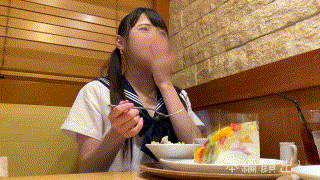 simm873【なな】虹色ぐみ エロGIF 2