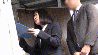 oremo340【新入社員U】花音うらら エロGIF 3