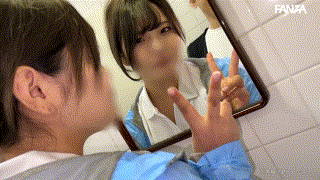 smub047【はるなちゃん】河合陽菜 エロGIF 3