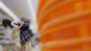 kmnr015【雷015】渋谷あかり エロGIF 2