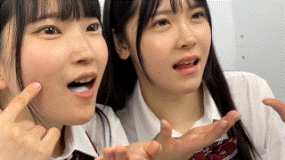 oreco554【あかりちゃん＆ひなのちゃん】伊織ひなの｜皆瀬あかり エロGIF 4