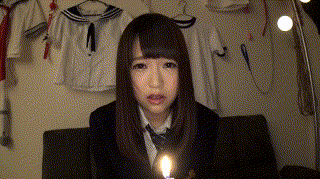 oretd990【奴●ちゃんMU（仮名）】まゆのゆま エロGIF 1