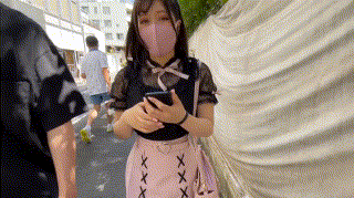 hmdnc548【かえで】辻さくら エロGIF 2
