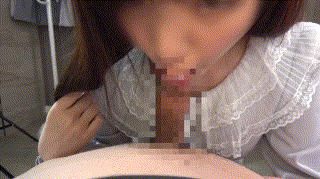 hlan032【かんな】白石かんな エロGIF 2